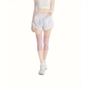 Breathable Compression Knee Support Sleeves with Drawstring (2 Pieces)