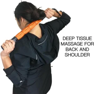 2-Pack 4-Roller Muscle Massage Stick for Running Recovery