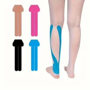 Precut Ankle & Calf Kinesiology Tape 2–8PCS Support Strips