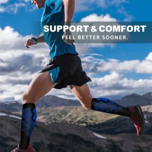Knee High Compression Socks for Running and Daily Support