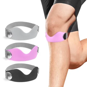 Adjustable Silicone Patellar Knee Support Strap