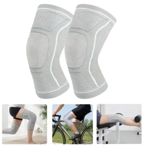 Thermal Compression Knee Support Sleeves (1 Pair)
