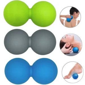 Compact Peanut Massage Ball for Muscle Relief