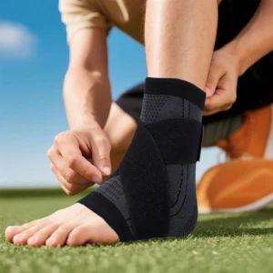 Elastic Ankle Support Sleeve for Sports and Daily Use