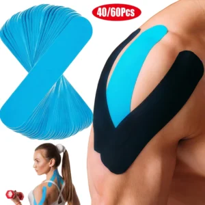 Precut Kinesiology Tape 40/60PCS Elastic Support Strips