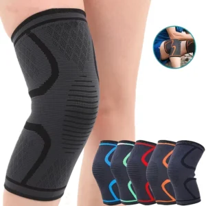 Elastic Compression Knee Support Sleeves (2 Pieces)