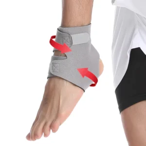 Adjustable Ankle Support Wrap with Compression Straps