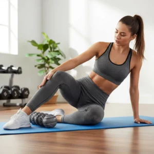 Textured EVA Foam Roller for Deep Muscle Recovery