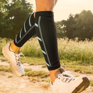 UV Protection Calf Compression Sleeves for Sports Performance