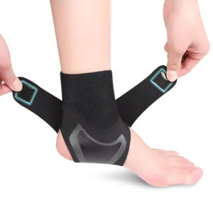 Adjustable Compression Ankle Brace for Sports Support