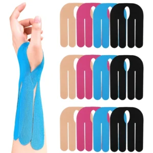 Precut Wrist Kinesiology Tape Set 8PCS Support Strips