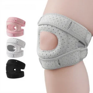 Adjustable Knee Support Brace with Lateral Stabilizers