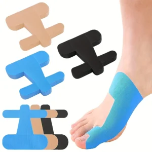 Precut Big Toe Kinesiology Tape 12PCS Support Strips